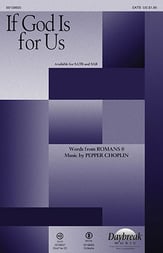 If God Is for Us SATB choral sheet music cover